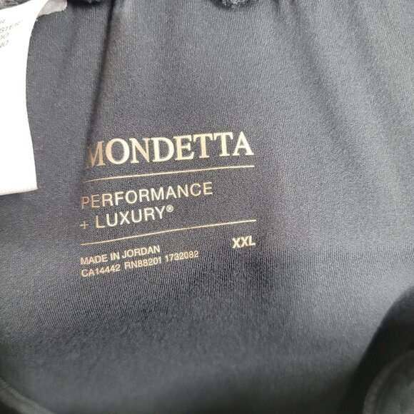 Mondetta Luxury Performance Poly/Spandex Cargo Pants Plus XXL Grey Gray sweat - Picture 5 of 6